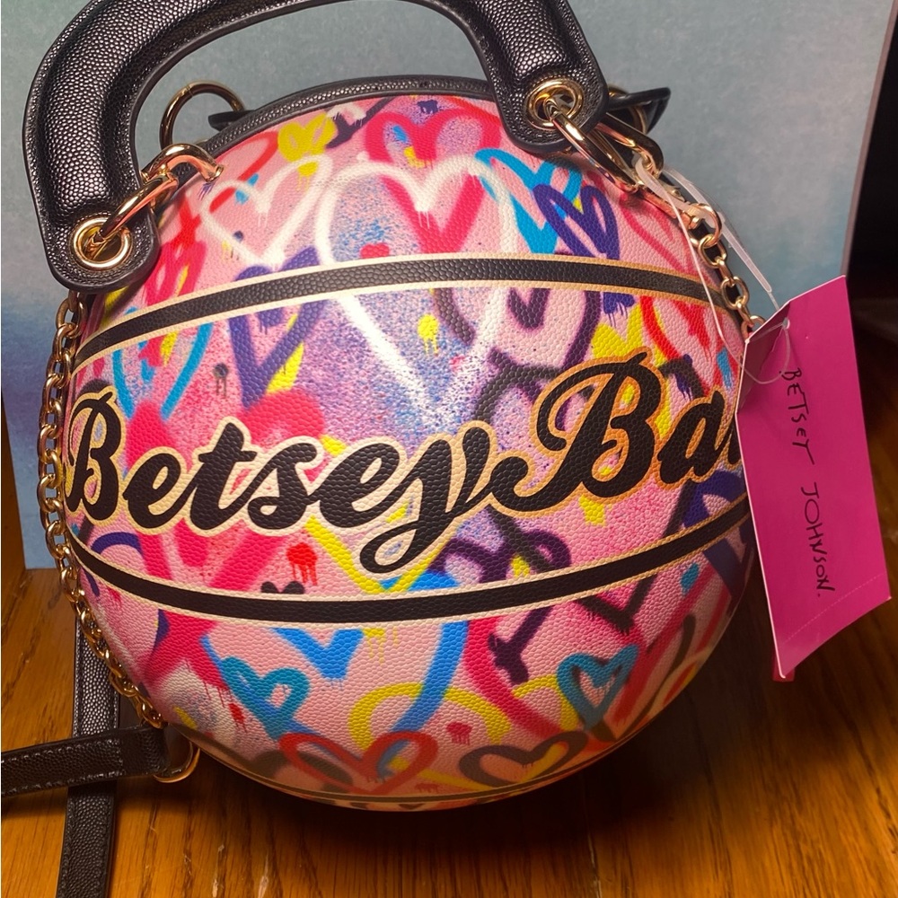 Betsey Johnson Basketball Bag